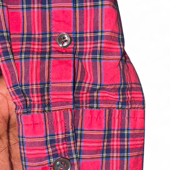 J. Crew Vibrant Plaid Button Down Shirt - Picture 6 of 6